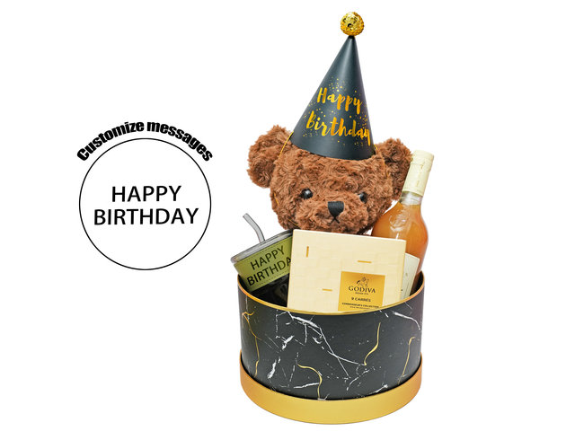 Birthday Present - Birthday Bear Personalized Gift Set FH424 - BH0812A9 Photo