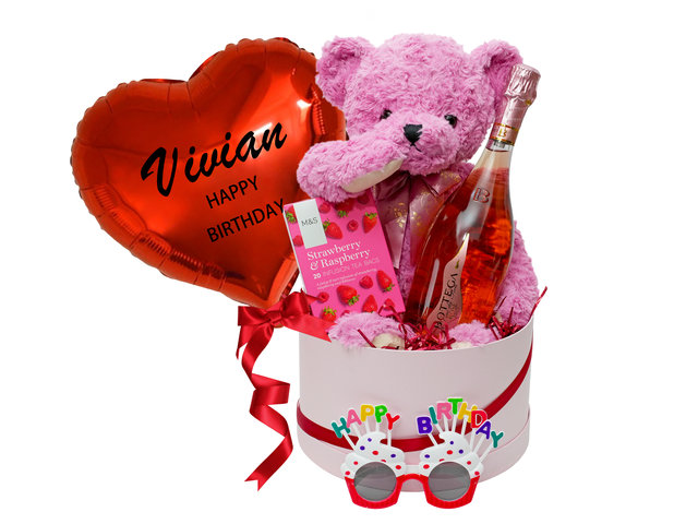 Birthday Present - Cute Pink Bear Birthday Gift Set FH423 - BH0811B2 Photo