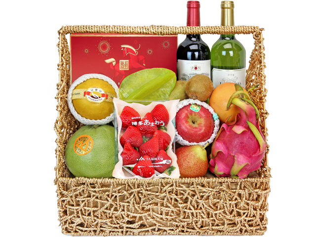 CNY Gift Hamper - CNY peninsula fruit Basket Z9 - CH20131A1 Photo