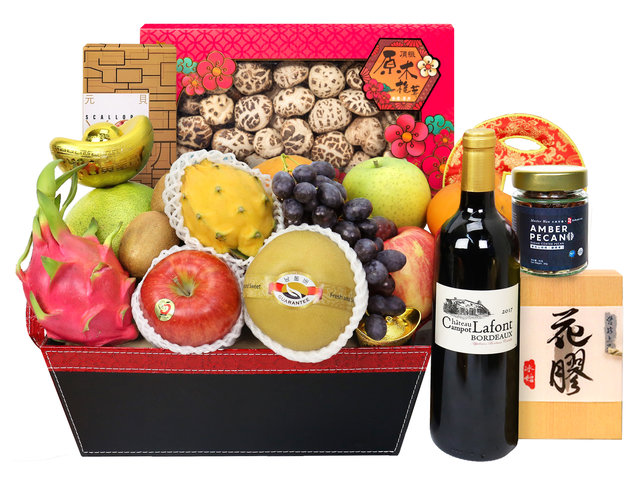 CNY Gift Hamper - Gourmet Chinese New Year Gift Baskets M21 - CH20113A3 Photo