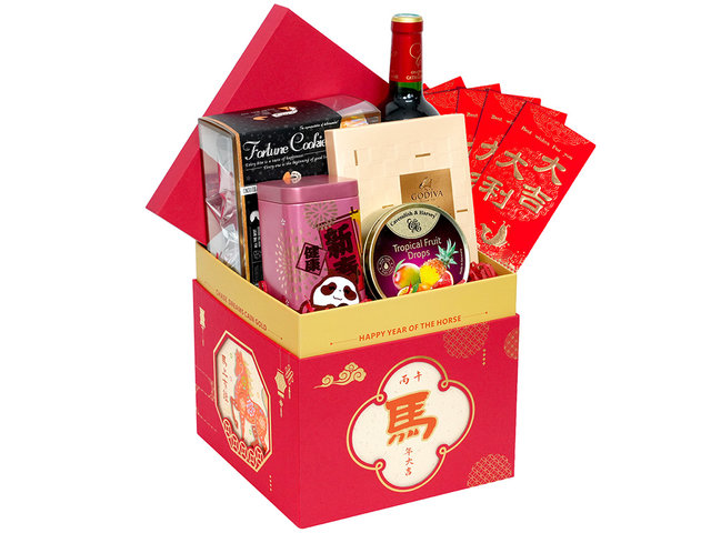 CNY Gift Hamper - Money Comes Now Lucky Gift Box FH362 - CH20203A5 Photo