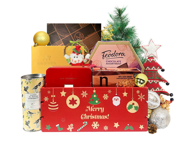 Christmas Gift Hamper - 2025 XMAS CN BASKET 1107C6 - XCB1107C6 Photo