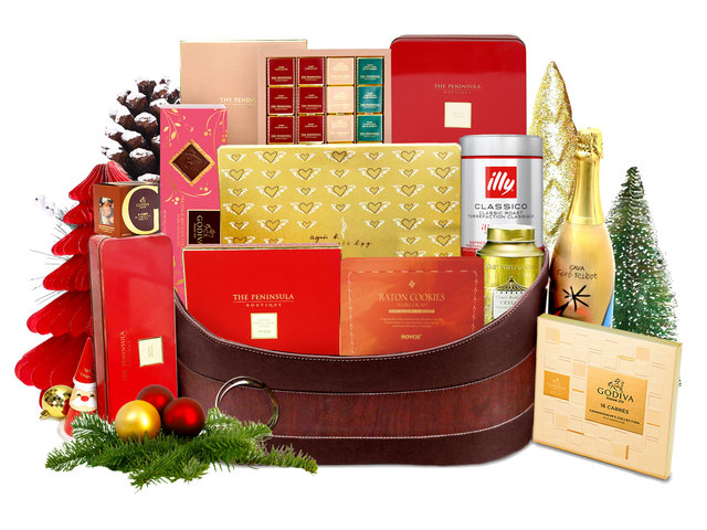 Christmas Gift Hamper - Christmas Deluxe Permium Pastry Gift Hamper M31 - L76601193b Photo