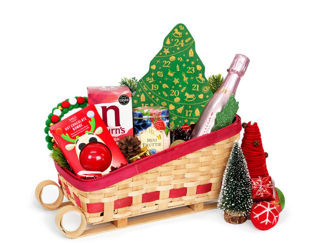 Christmas Gift Hamper - Santa Claus is coming, XMAS05A8 - XNB1105A8 Photo
