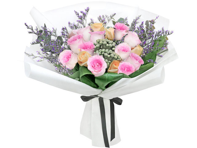 Florist Flower Bouquet - France Style Rose Florist Bouquet RD36 - L76604602 Photo