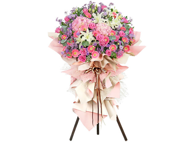 Flower Basket Stand - Grand Opening Basket Stands C01 - SD0917C5 Photo