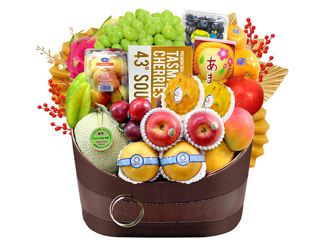 Fruit Basket - CNY Sumptuous Fruit Hamper FH361 - CF20201A2 Photo