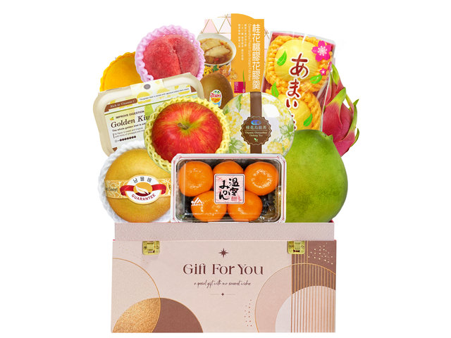 Fruit Basket - GGB x IBN Nourishing Fresh Fruit Gift Hamper IBN01 - GN0819A1 Photo