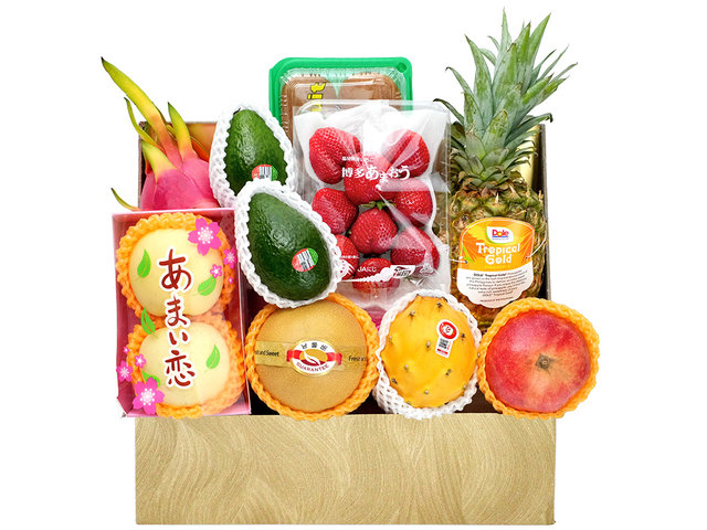 Fruit Basket - Inspiria Design Fresh Fruits Basket FH383 - FT0312A8 Photo