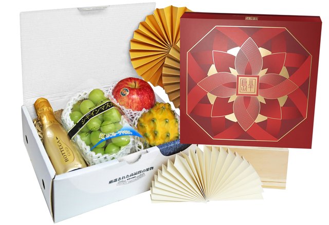 Fruit Basket - Mid Autumn Fruits Gift Box GB07 - 2MAFGB0802A7 Photo