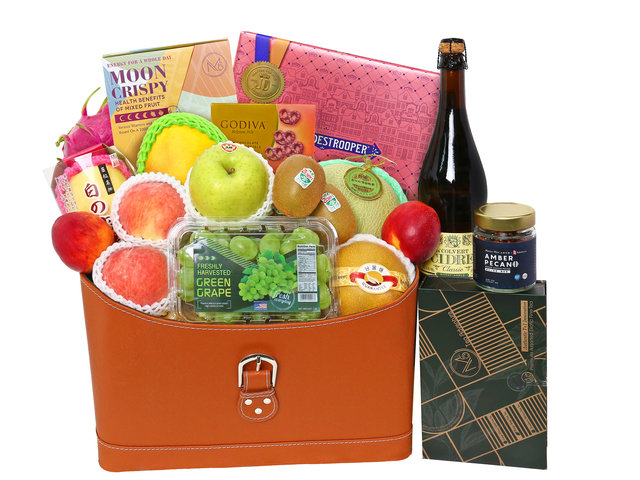 Fruit Basket - Party Size Fruit Gift Hamper  FT017 - VE0705A7 Photo