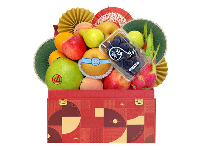 Mid-Autumn Gift Hamper - Mid Autumn Fancy Permium Fruit Hamper FH153 - M30826A7 Photo