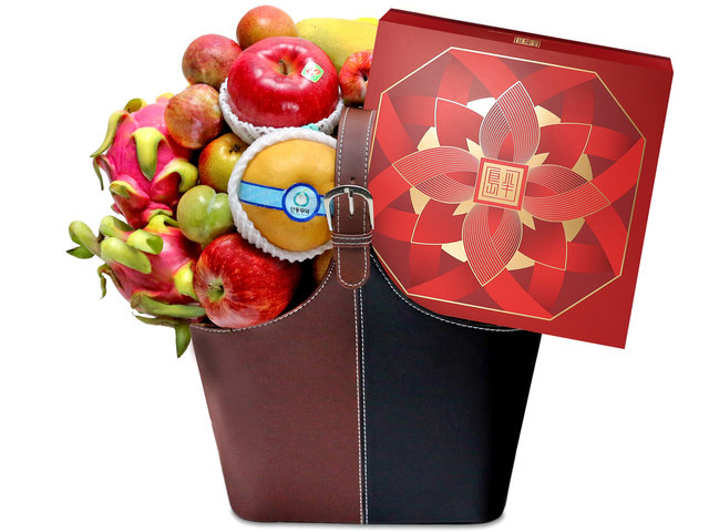 Mid-Autumn Gift Hamper - Mid Autumn Peninsula Moon Cake With Fancy Gift Hamper FH145 - L76601001 Photo