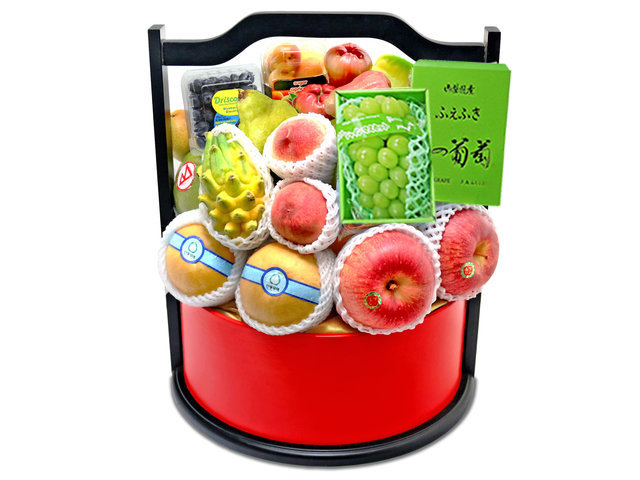 Mid-Autumn Gift Hamper - Mid Autumn Permium Deluxe Fruit Hamper FH178 - L76601140 Photo