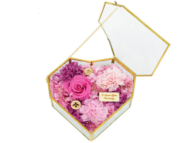 Preserved Forever Flower - Mother's Day Preserved & Dried Flower Box M91 - PX0425B2 Photo