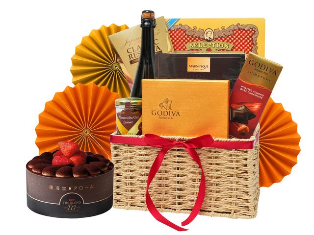 Wine n Food Hamper - Birthday Cake Gift Set AC02 - BH0618B2 Photo