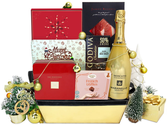 Wine n Food Hamper - Christmas Permium Gift Hamper X11 - X1102A1 Photo