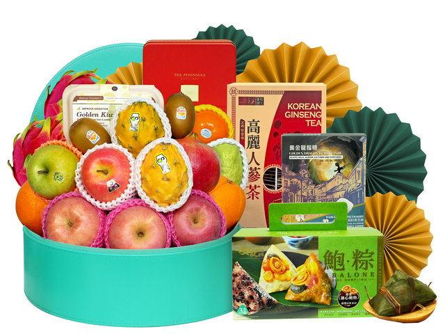 Wine n Food Hamper - Dragon Boat Festival Fruit Hamper FH280 - DBFG0504A2 Photo