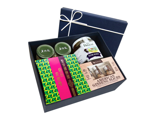 Wine n Food Hamper - Dragon Boat Festival Rice Dumpling with Health Care Business Gift Box DB02 - DBFG0513A2 Photo