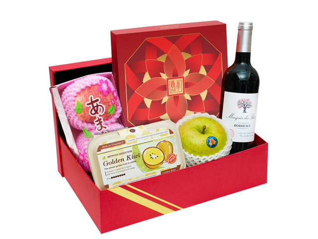 Wine n Food Hamper - Mid Autumn Peninsula Mooncake Corporate Light Hamper FH417 - M30729A3 Photo