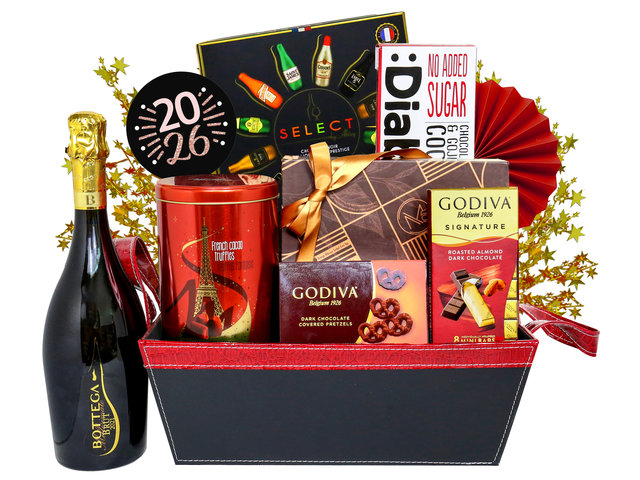 Wine n Food Hamper - New Year Chocolate Hamper FH321 - NY1111A1 Photo