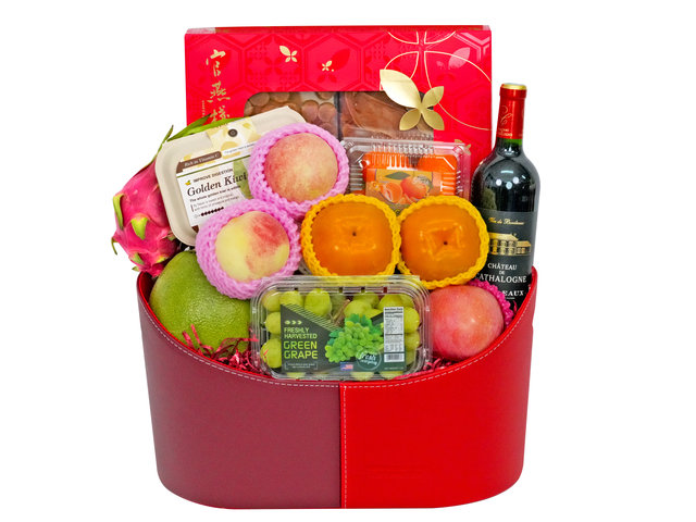 Wine n Food Hamper - Premium Traditional Chinese Style Dried Seafood and Fruit Hamper  FH333 - DY1021A2 Photo