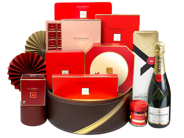 中秋果篮Hamper - 中秋半岛月饼及美食豪华礼篮 FH140 - L3125596 Photo