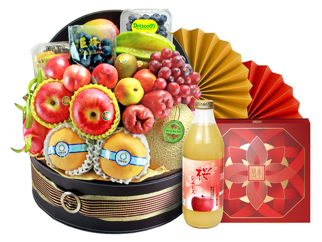 中秋果篮Hamper - 中秋半岛月饼豪华丰盛果篮 FH169 - L139674 Photo