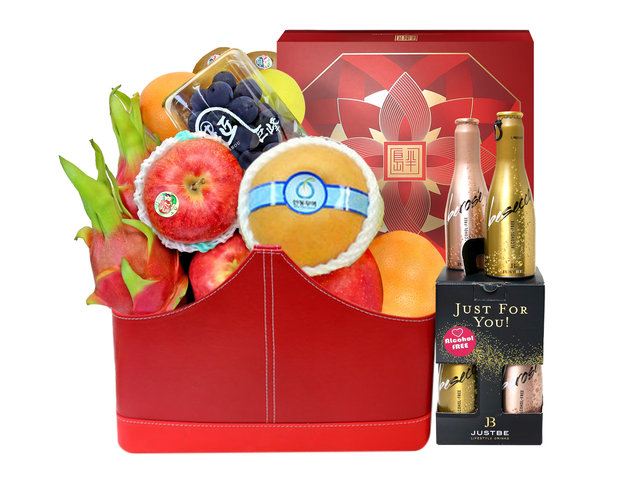 中秋果篮Hamper - 中秋商务半岛月饼水果礼篮 MA03 - M30815A1 Photo