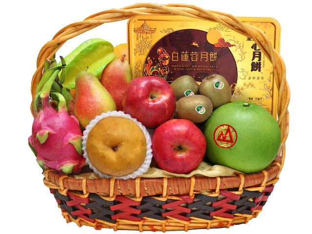 中秋果篮Hamper - 中秋美心月饼优质实惠果篮 FH188 - L140534 Photo