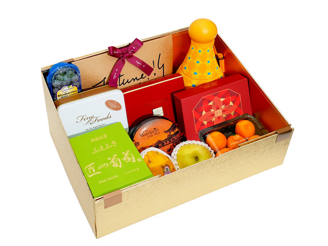 中秋果篮Hamper - 明月盛典中秋名贵展示果篮 FH434 - M30831A2 Photo