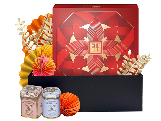 中秋果籃Hamper -  中國 尚禮坊速遞 商務中秋節月餅禮物 C04 - MMC0811A3 Photo