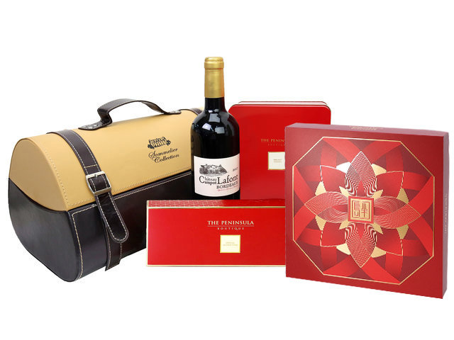 中秋果籃Hamper - 中秋半島月餅高級酒盒禮物組合 FH135 - M30720A2 Photo