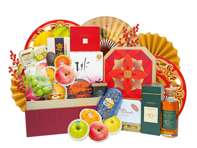 中秋果籃Hamper - 皓月盛宴星級名饌中秋果籃 FH433 - M30828A2 Photo