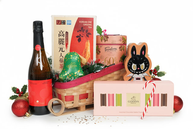 圣诞礼物Hamper - 圣诞老人来啰 XMAS05A9 - XNB1028B9 Photo