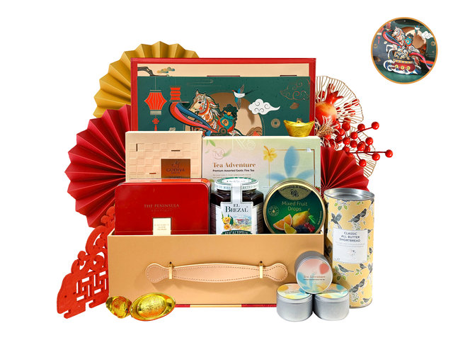 新年果篮Hamper - 农历新年中国邮寄礼物篮 0106C1 - CHC0106C1 Photo