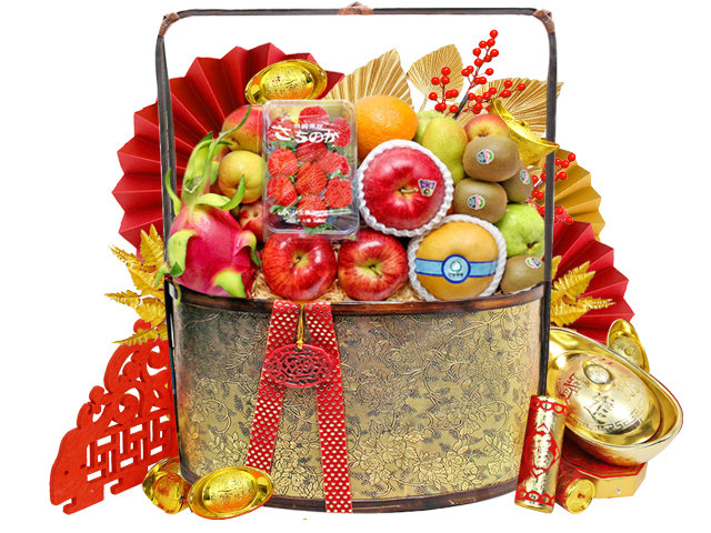 新年果篮Hamper - 农历新年果篮M4 - L76600859b Photo