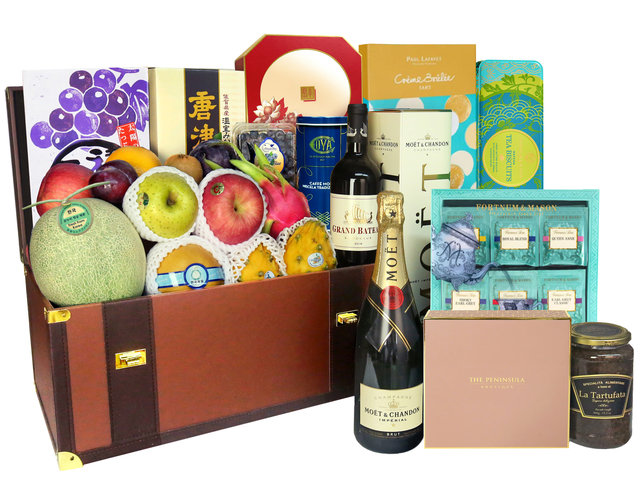 礼物篮Hamper - 中秋名贵豪华美食果篮 FH183 - M30809A3 Photo