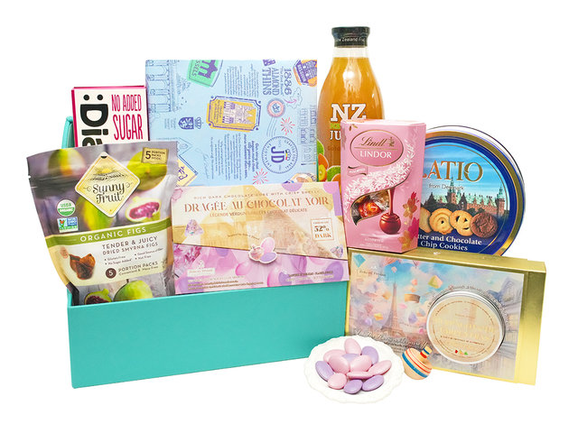 礼物篮Hamper - 缤纷趣味美食礼物篮 FH378 - HR0313B1 Photo