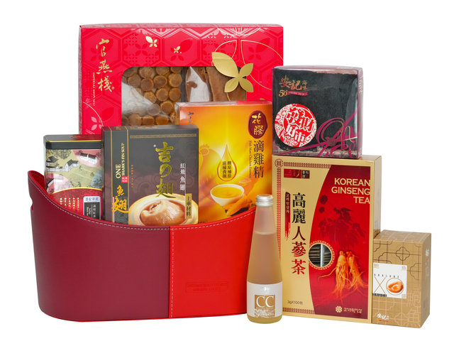 礼物篮Hamper - 豪华中式海味礼物篮 FH330 - DY1120A2 Photo