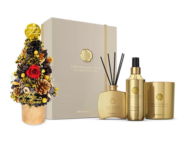 聖誕禮物Hamper - Rituals Private Collection套裝連永生花聖誕樹 FH336 - XR1125A1 Photo