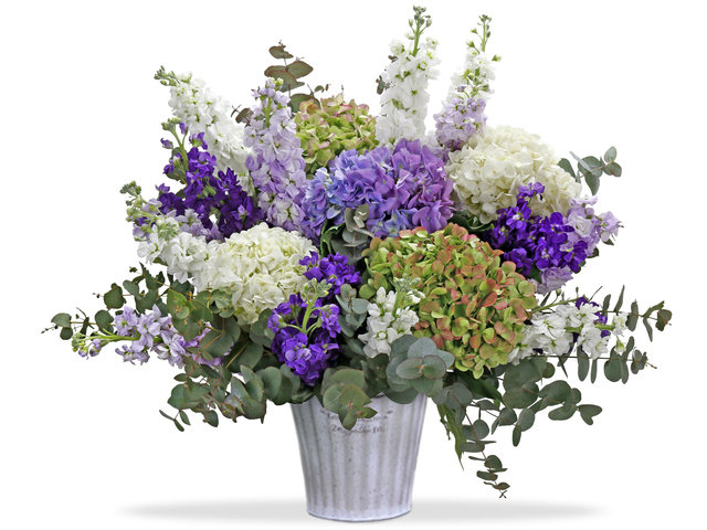 花店鮮花擺設 - 英式送禮枱花 ET06 - L76606171 Photo