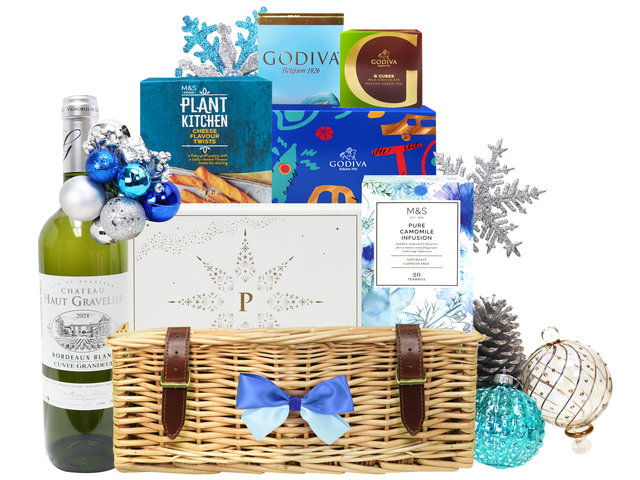Christmas Gift Hamper - Christmas Fancy Joyous Picnic Gift Hamper XC06 - XH1101A3 Photo