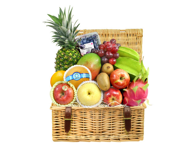 Fruit Basket - Picnic Style Fruit Basket 1 - L91928 Photo