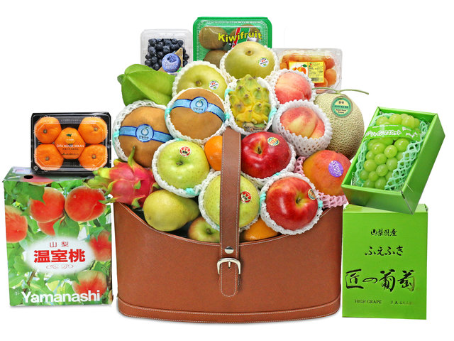 Mid-Autumn Gift Hamper - Mid Autumn Luxury Fruit Hamper FH181 - L76608353 Photo