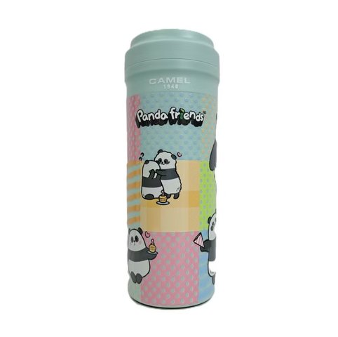 花店附加礼物 - 骆驼牌350毫升真空玻璃胆保温杯 -海洋公园熊猫 OP350A - BA0820A1 Photo