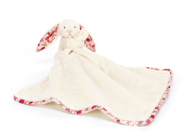 花店附加禮物 - Jellycat 野莓碎花賓尼兔安撫巾 - BRA0723A2 Photo